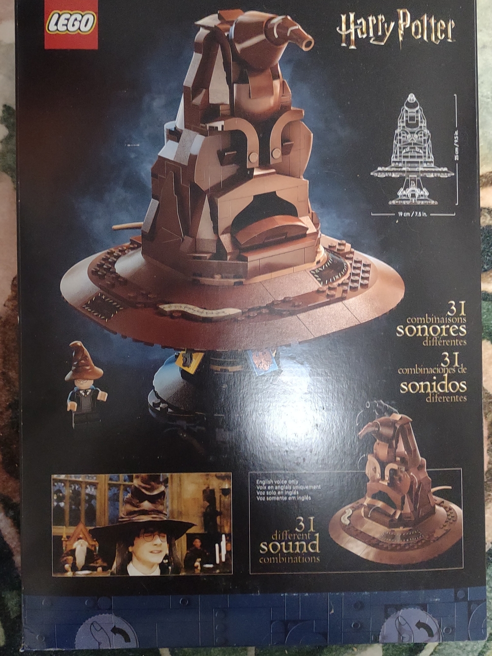 LEGO Harry Potter Sorting Hat Collectible Build BRAND NEW